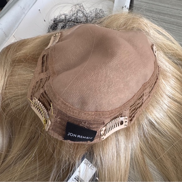 (NWT) Top Notch Monofilament Synthetic Toppers by Jon Renau Blonde - Picture 6 of 12